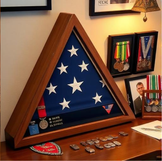 Choosing a Flag Case for a Navy Veteran