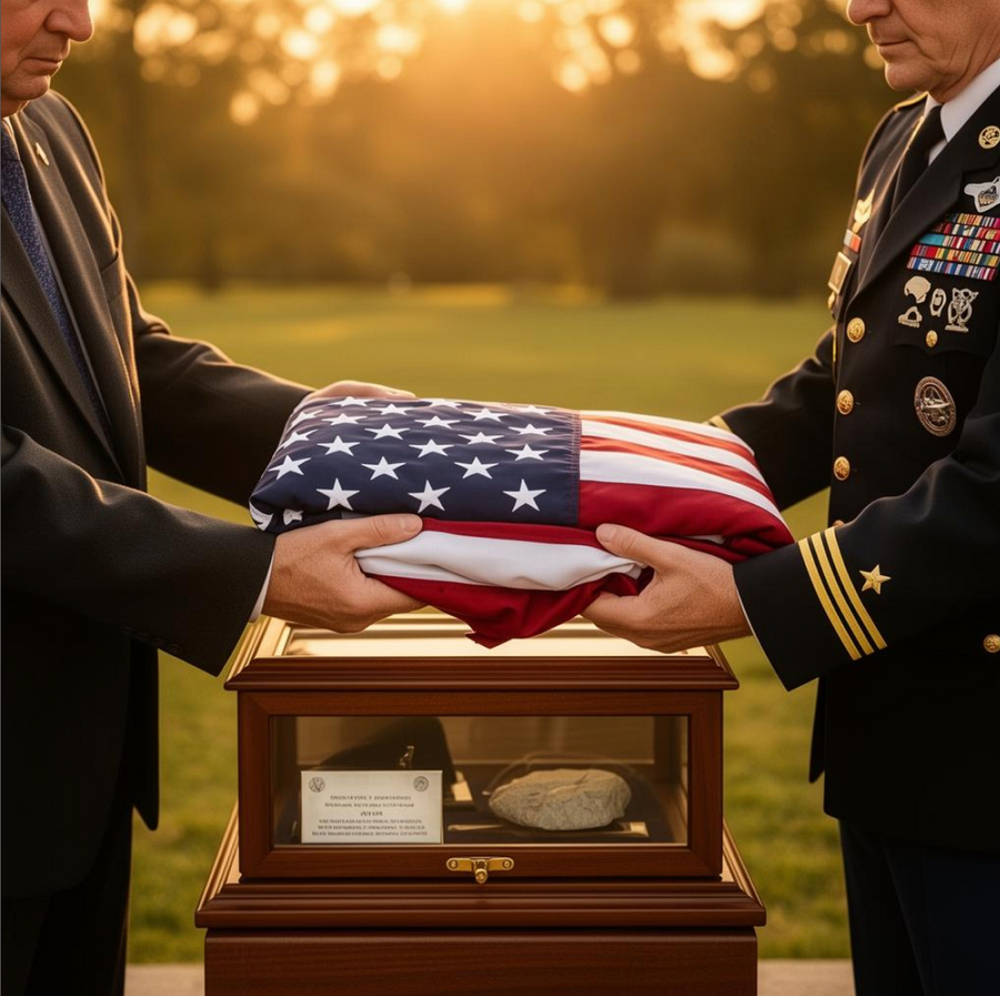 How to Fold a Burial Flag